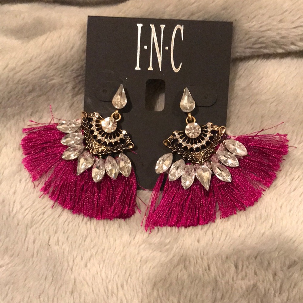 Tassel Fan Earrings
